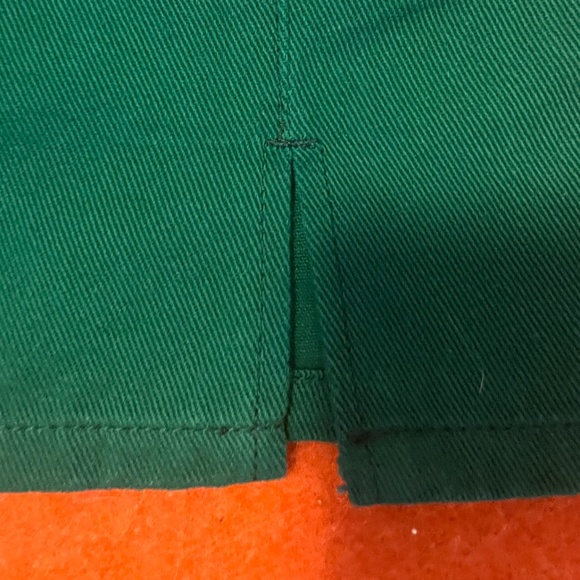 Love + Harmony green 100% cotton denim mini skirt NWT - Picture 7 of 10